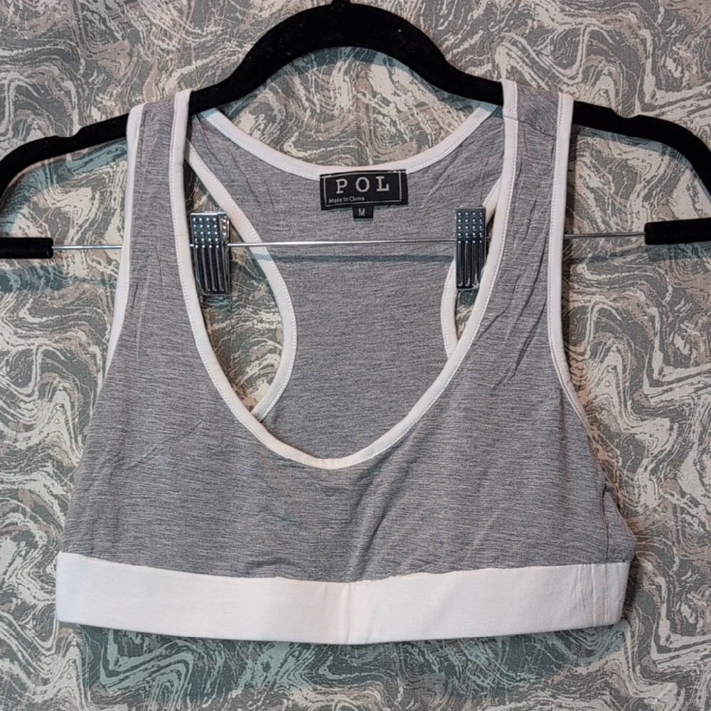 NWOT POL Sports Bra Size Medium